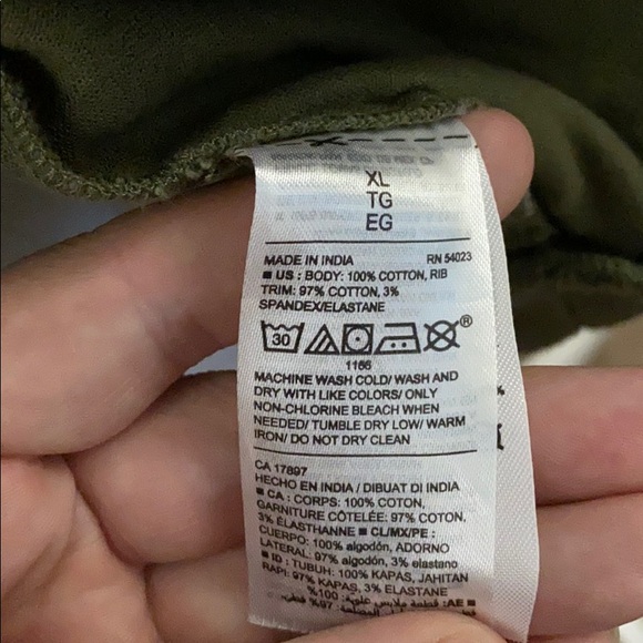 Old Navy bomber jacket lightweight olive size xl - Picture 6 of 8